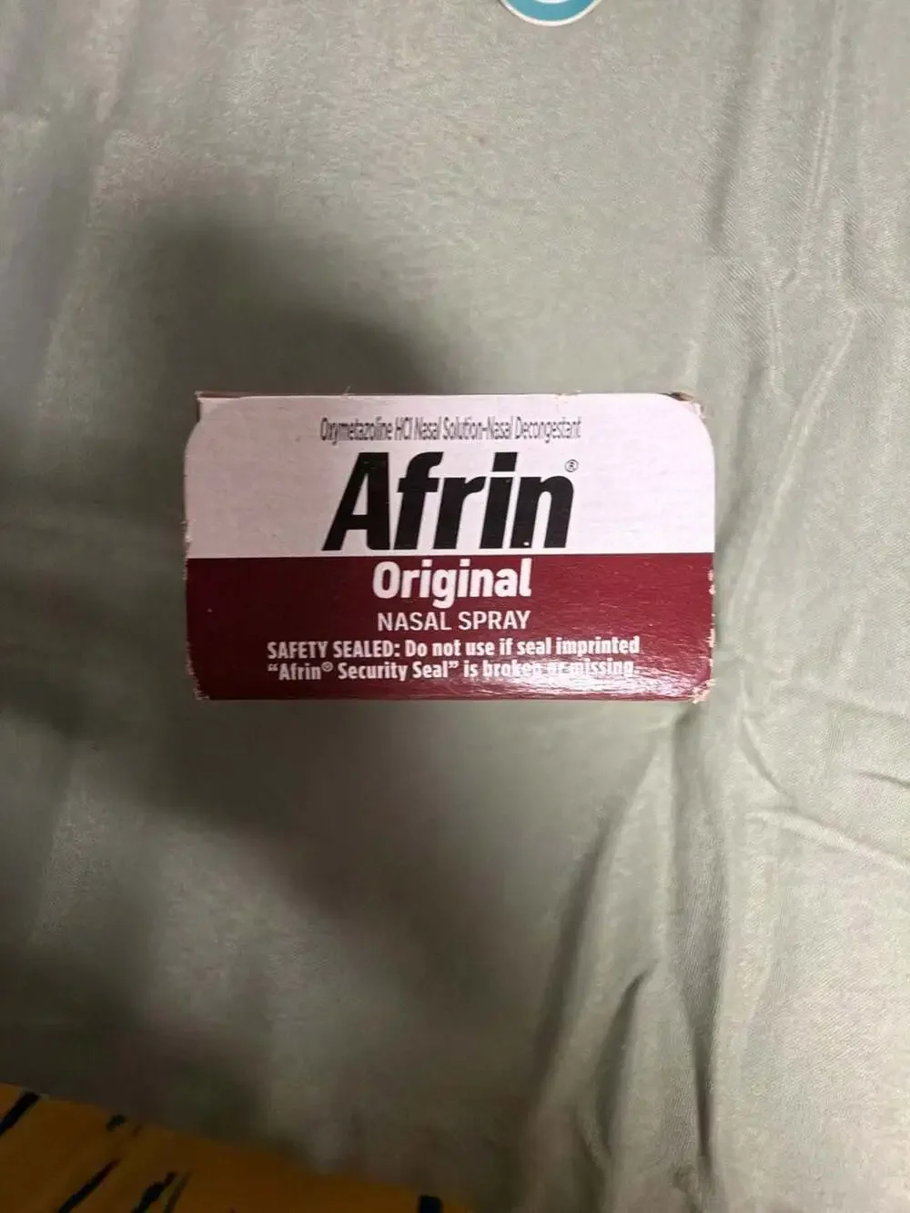 Afrin Original 12 Hour Nasal Congestion Relief Spray, 0.5 fl oz